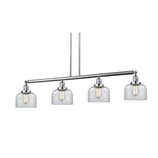 A thumbnail of the Innovations Lighting 214-S Large Bell Brushed Satin Nickel / Clear