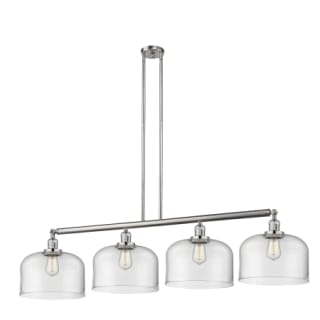 A thumbnail of the Innovations Lighting 214 X-Large Bell Brushed Satin Nickel / Clear