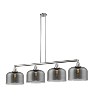 A thumbnail of the Innovations Lighting 214 X-Large Bell Brushed Satin Nickel / Plated Smoke