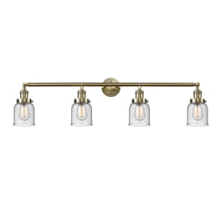 A thumbnail of the Innovations Lighting 215-10-42 Bell Vanity Antique Brass / Seedy