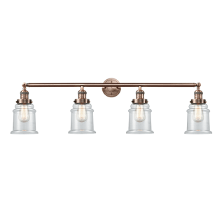 A thumbnail of the Innovations Lighting 215-S Canton Antique Copper / Clear