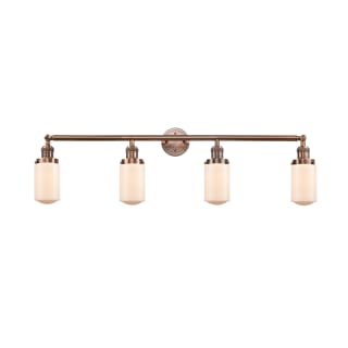 A thumbnail of the Innovations Lighting 215 Dover Antique Copper / Matte White Cased