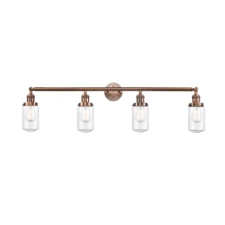 A thumbnail of the Innovations Lighting 215 Dover Antique Copper / Clear