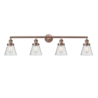 A thumbnail of the Innovations Lighting 215-S Small Cone Antique Copper / Seedy