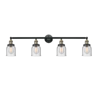 A thumbnail of the Innovations Lighting 215-S Small Bell Black Antique Brass / Seedy