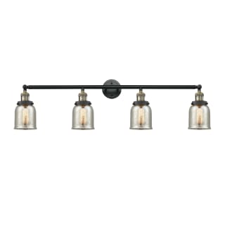 A thumbnail of the Innovations Lighting 215-S Small Bell Black Antique Brass / Silver Plated Mercury