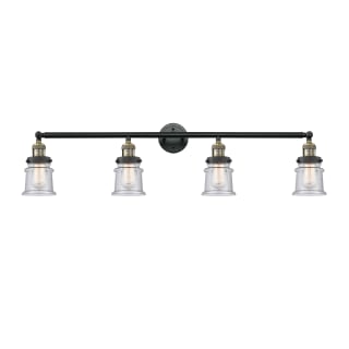 A thumbnail of the Innovations Lighting 215-S Small Canton Black Antique Brass / Seedy