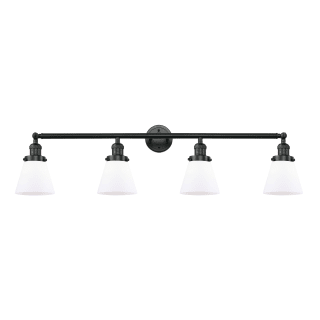 A thumbnail of the Innovations Lighting 215-10-42 Cone Vanity Matte Black / Matte White