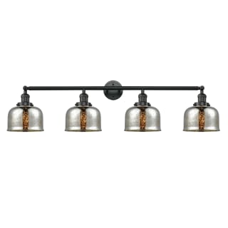 A thumbnail of the Innovations Lighting 215-12-45 Bell Vanity Matte Black / Silver Plated Mercury