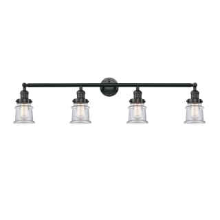 A thumbnail of the Innovations Lighting 215-S Small Canton Matte Black / Clear