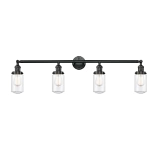 A thumbnail of the Innovations Lighting 215 Dover Matte Black / Clear