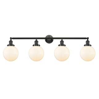 A thumbnail of the Innovations Lighting 215-S-8 Beacon Oil Rubbed Bronze / Matte White