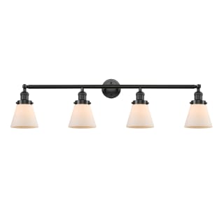 A thumbnail of the Innovations Lighting 215-S Small Cone Oil Rubbed Bronze / Matte White