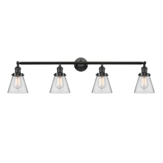 A thumbnail of the Innovations Lighting 215-S Small Cone Oil Rubbed Bronze / Clear