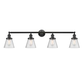 A thumbnail of the Innovations Lighting 215-S Small Cone Oil Rubbed Bronze / Seedy