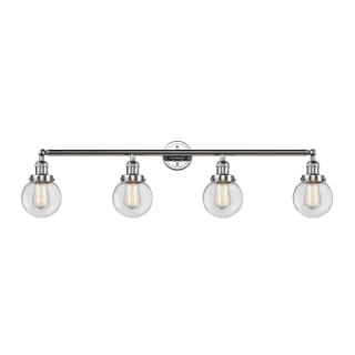 A thumbnail of the Innovations Lighting 215-12-42 Beacon Vanity Polished Chrome / Clear