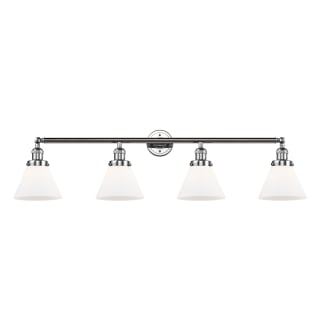 A thumbnail of the Innovations Lighting 215 Large Cone Polished Chrome / Matte White Cased