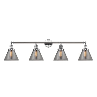 A thumbnail of the Innovations Lighting 215 Large Cone Polished Chrome / Smoked