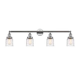 A thumbnail of the Innovations Lighting 215-10-42 Bell Vanity Polished Chrome / Deco Swirl