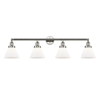 A thumbnail of the Innovations Lighting 215 Large Cone Polished Nickel / Matte White Cased