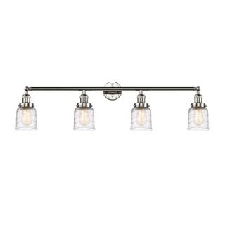 A thumbnail of the Innovations Lighting 215-10-42 Bell Vanity Polished Nickel / Deco Swirl