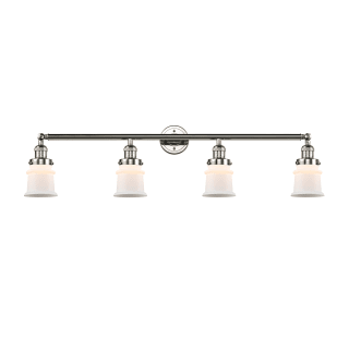 A thumbnail of the Innovations Lighting 215-S Small Canton Polished Nickel / Matte White