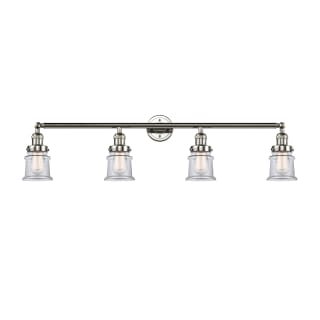 A thumbnail of the Innovations Lighting 215-S Small Canton Polished Nickel / Clear