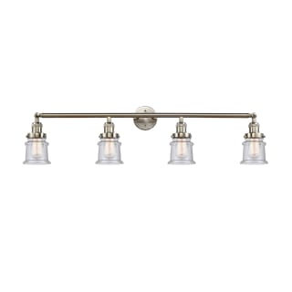 A thumbnail of the Innovations Lighting 215-S Small Canton Brushed Satin Nickel / Seedy