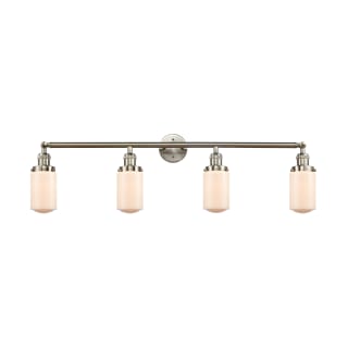 A thumbnail of the Innovations Lighting 215 Dover Brushed Satin Nickel / Matte White Cased