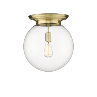 A thumbnail of the Innovations Lighting 221-1F-16-14 Beacon Flush Antique Brass / Clear