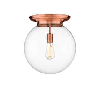 A thumbnail of the Innovations Lighting 221-1F-16-14 Beacon Flush Antique Copper / Clear