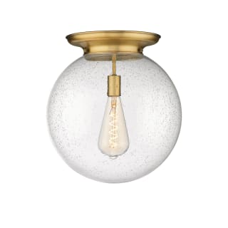 A thumbnail of the Innovations Lighting 221-1F-18-16 Beacon Flush Brushed Brass / Seedy