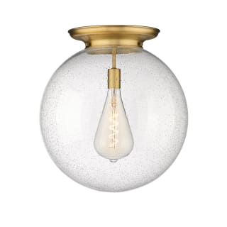 A thumbnail of the Innovations Lighting 221-1F-20-18 Beacon Flush Brushed Brass / Seedy