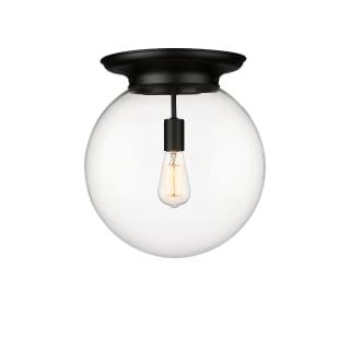 A thumbnail of the Innovations Lighting 221-1F-16-14 Beacon Flush Matte Black / Clear