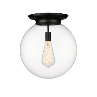 A thumbnail of the Innovations Lighting 221-1F-18-16 Beacon Flush Matte Black / Clear