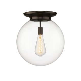 A thumbnail of the Innovations Lighting 221-1F-18-16 Beacon Flush Oiled Brass / Clear