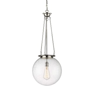 A thumbnail of the Innovations Lighting 221-1P-40-16 Beacon Pendant Polished Nickel / Seedy