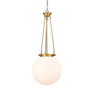 A thumbnail of the Innovations Lighting 221-1P-40-16 Beacon Pendant Satin Gold / Matte White