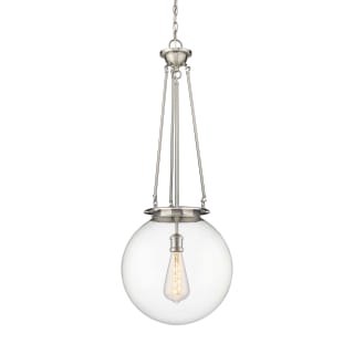 A thumbnail of the Innovations Lighting 221-1P-40-16 Beacon Pendant Satin Nickel / Clear