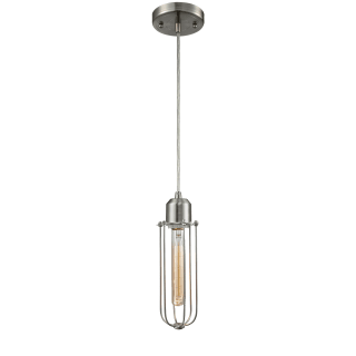 A thumbnail of the Innovations Lighting 225 Muselet Brushed Satin Nickel / Metal Wire Cage