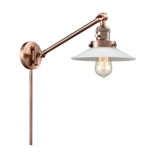 A thumbnail of the Innovations Lighting 237 Halophane Antique Copper / Matte White