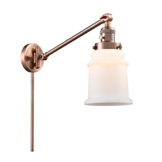 A thumbnail of the Innovations Lighting 237 Canton Antique Copper / Matte White
