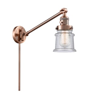 A thumbnail of the Innovations Lighting 237 Small Canton Antique Copper / Seedy