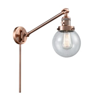 A thumbnail of the Innovations Lighting 237-6 Beacon Antique Copper / Seedy