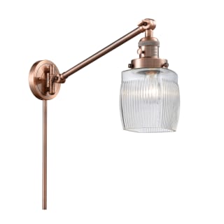 A thumbnail of the Innovations Lighting 237 Colton Antique Copper / Clear