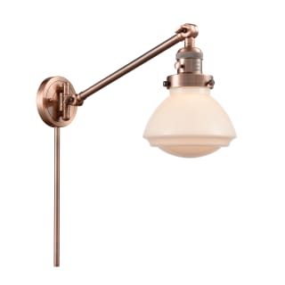 A thumbnail of the Innovations Lighting 237 Olean Antique Copper / Matte White