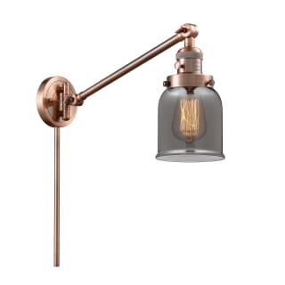 A thumbnail of the Innovations Lighting 237 Small Bell Antique Copper / Plated Smoked
