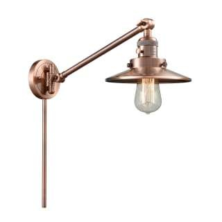 A thumbnail of the Innovations Lighting 237 Railroad Antique Copper / Metal