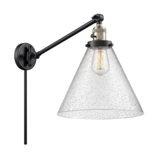 A thumbnail of the Innovations Lighting 237 X-Large Cone Black Antique Brass / Seedy