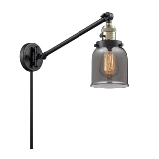 A thumbnail of the Innovations Lighting 237 Small Bell Black / Antique Brass / Plated Smoked